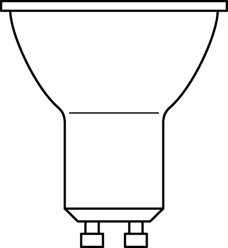 Лампа светодиодная LED Value LVPAR1650 6SW/840 6Вт GU10 230В 10х1 RU OSRAM 4058075581470