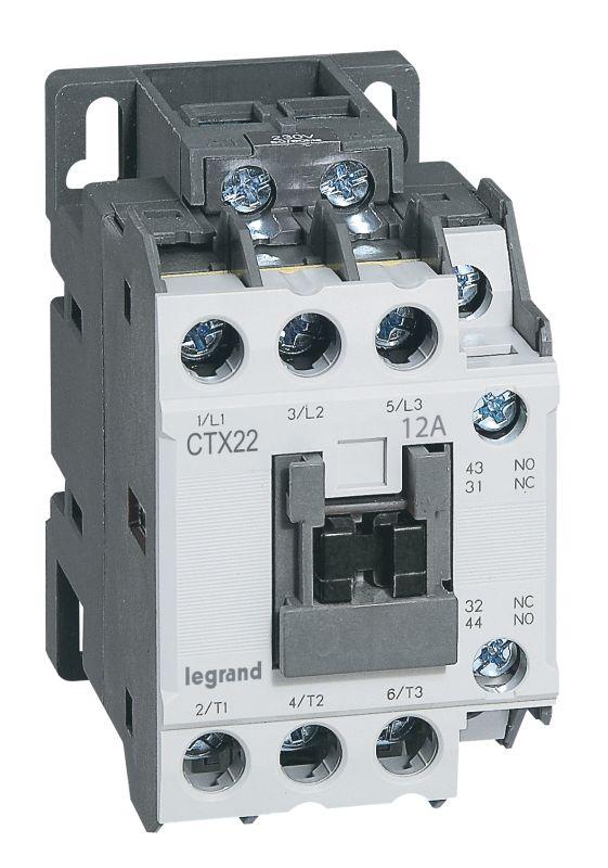 Контактор Legrand CTX-3 3P 12А 1НО 1HЗ ~24В 416090