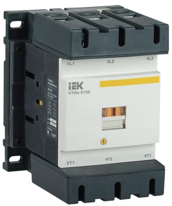 Контактор КТИе-5150 150А 230В/АС3 IEK KKTE50-150-230-10