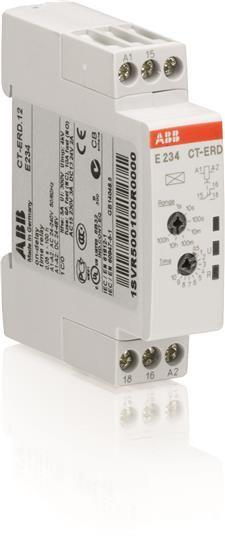 Реле времени ABB CT-ERE 24-48В DC 24-240В AC 7 времен. 0.05с.100ч 1ПК CT-ERD 1SVR500100R0000