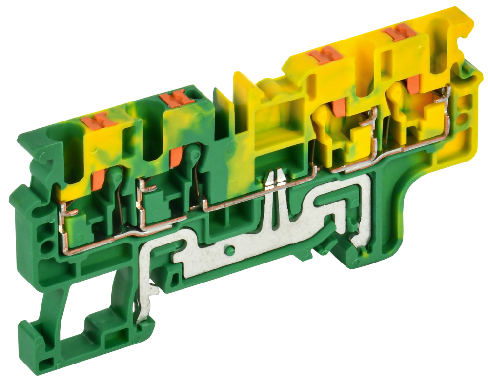 Колодка клеммная CP-MC-PEN земля 4 вывода 2,5мм2 IEK