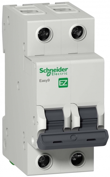 Автоматический выключатель 2P 16A (B) EASY 9 Schneider Electric