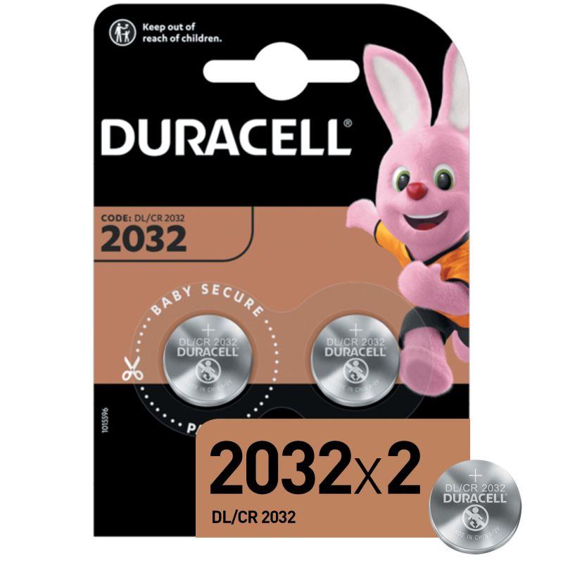 Элемент питания литиевый CR 2032-2BL (блист.2шт) (20/200/29400) Duracell Б0037273