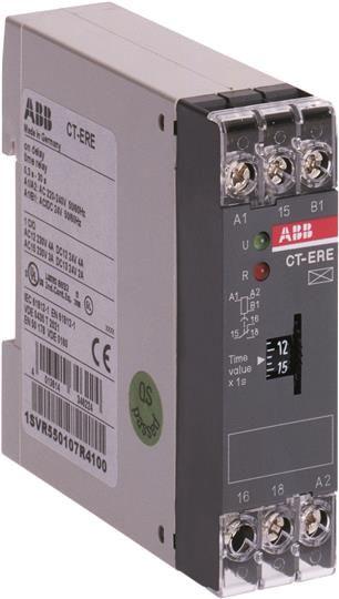 Реле времени ABB CT-ERE 24В AC/DC 220-240В AC 0.1.10с 1ПК 1SVR550107R1100